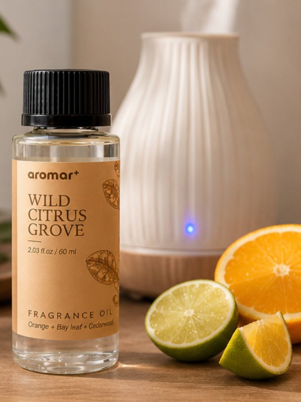 Aromar Wild Citrus Grove Fragrance Oil – 2 oz
